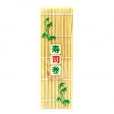 Bamboo Sushi Mat - Suşi Mat Yuvarlak Kesim / Beyaz 24x24cm