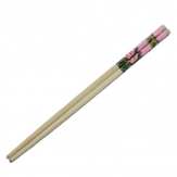 Chopstick - Çok Kullanımlı Çiçek Desenli Pembe Chopstick 24cm