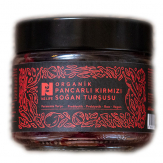 N2 Life - Organik Pancarlı Kırmızı Soğan Turşusu 200gr 