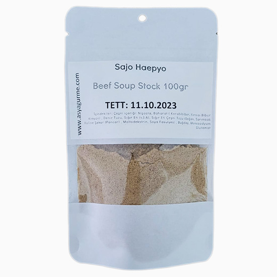 Sajo Haepyo Etli Çorba Çeşnisi (Beef Soup Stock) 100gr