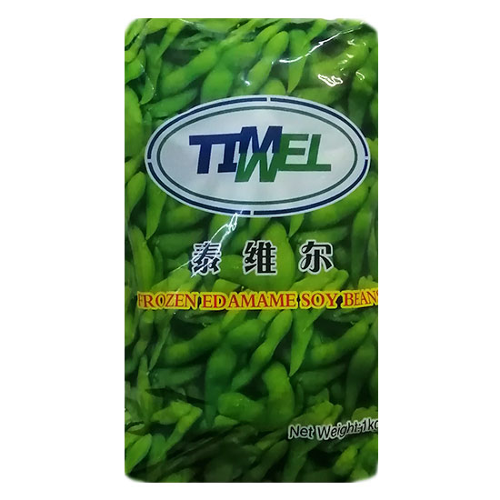 Timwel Dondurulmuş Edamame (Soyulmamış) 1kg