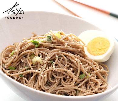 Susamlı Soba Noodle