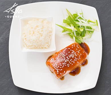 Portakallı Teriyaki Somon